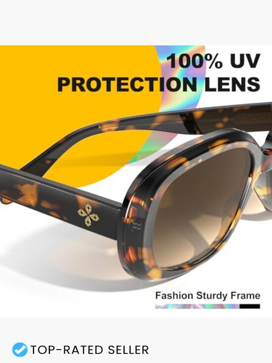 Oversized Oval Square Sunglasses Women Retro Vintage Huge Big Shades Large Frame